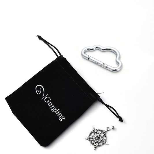 Zinc Alloy Carabiner-Sliver