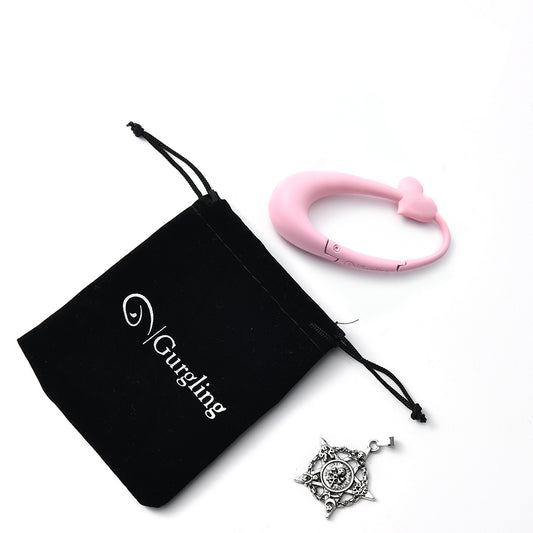 Pink Heart Carabiner